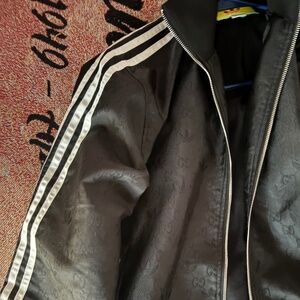 Gucci x Addidas collab bomber jacket
